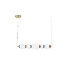 9009203 Висечка светилка PALO LED 28W 3000K Керамика, Стакло и Метал Nova Luce